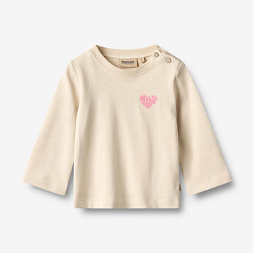 Wheat Main Langermet T-shirt Sina T-Shirt 3191 offwhite