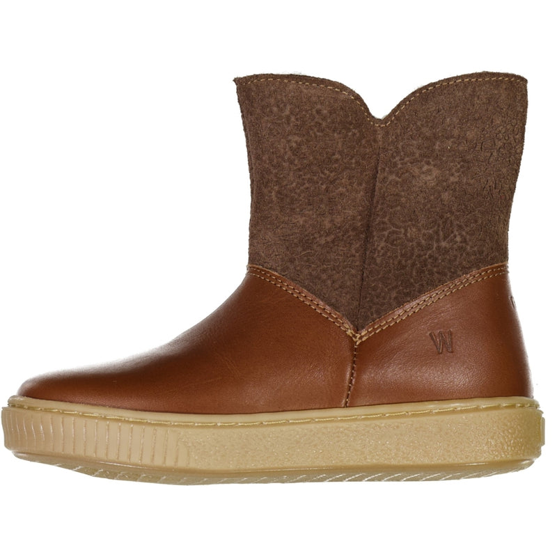 Wheat Footwear Lesley Tex Lynlås Støvle Winter Footwear 9002 cognac