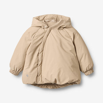 Wheat Outerwear Letvægts Pufferjakke Ravi Jacket 9608 sand stone