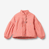 Wheat Outerwear Letvægts Pufferjakke Sola Jacket 9606 red check