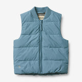 Wheat Outerwear Letvægts Puffervest Fryd Vest 9086 bluefin