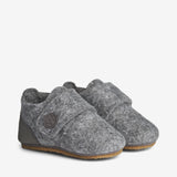 Wheat Footwear Marlin Filt Hjemmesko | Baby Indoor Shoes 0171 grey