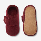 Wheat Footwear Marlin Filt Hjemmesko | Baby Indoor Shoes 2120 berry