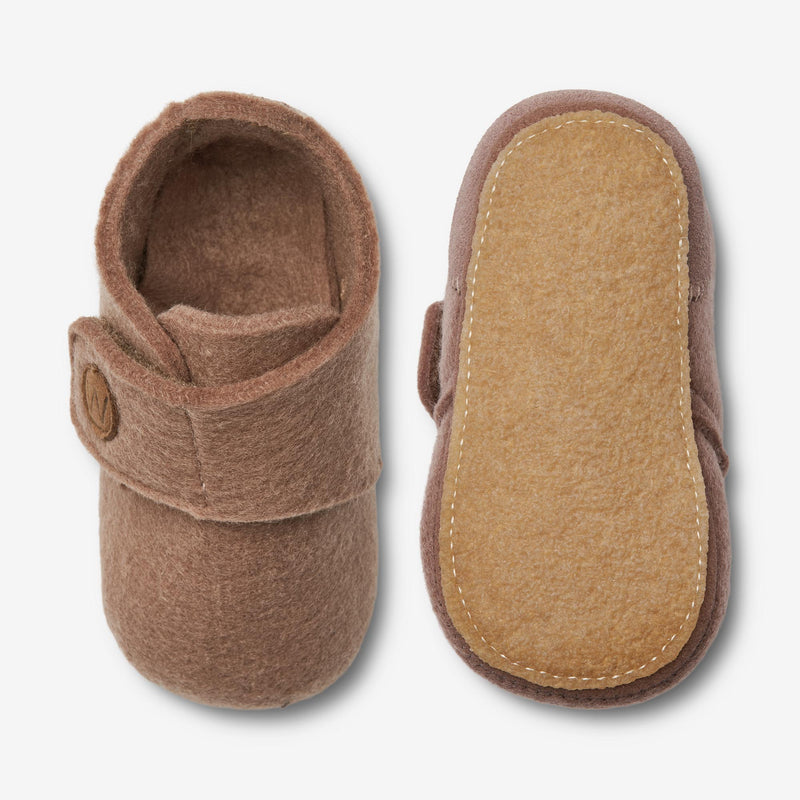 Wheat Footwear Marlin Filt Hjemmesko | Baby Indoor Shoes 3002 hazel