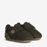 Wheat Footwear Marlin Filt Hjemmesko | Baby Indoor Shoes 4214 olive