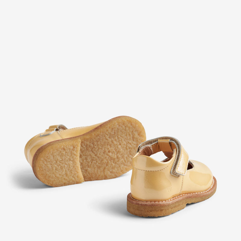 Wheat Footwear   Mary Jane Asta Crepe 5310 lemon