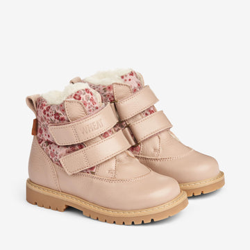 Wheat Footwear Moon Velcro Tex Print Støvle Winter Footwear 2031 rose dawn