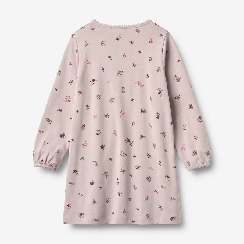 Wheat Main Natkjole Elinor Home 1353 soft lilac flowers