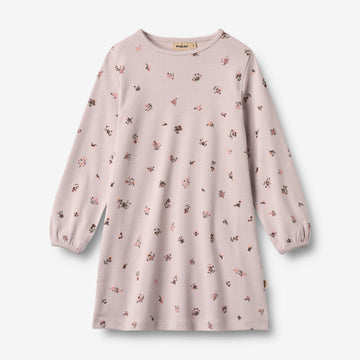 Wheat Main Natkjole Elinor Home 1353 soft lilac flowers