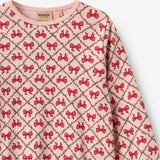 Wheat Main Natkjole Elinor Home 9763 dim rose bows