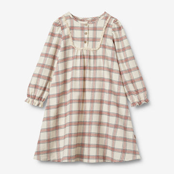 Wheat Main Natkjole Gudrun Home 9068 eggshell check