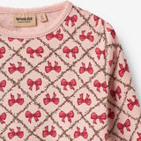 Wheat Main Nattøj Mila Home 9763 dim rose bows