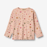 Wheat Main Nattøj Mila Home 9589 rose dust holiday