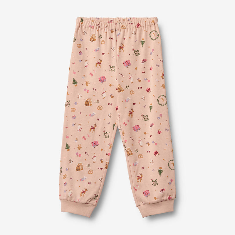 Wheat Main Nattøj Mila Home 9589 rose dust holiday