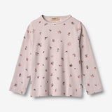 Wheat Main Nattøj Mila Home 1353 soft lilac flowers