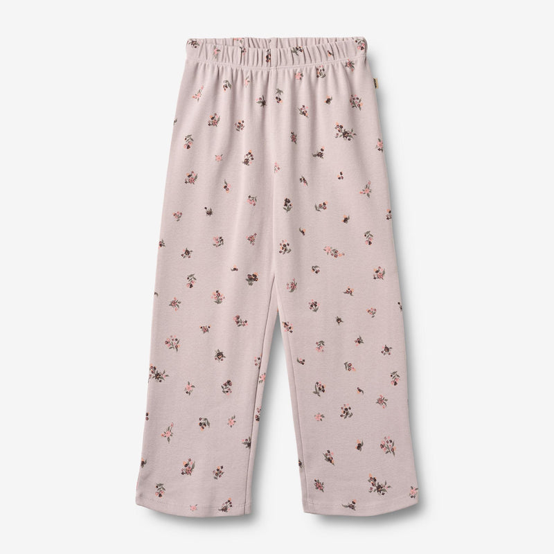 Wheat Main Nattøj Mila Home 1353 soft lilac flowers