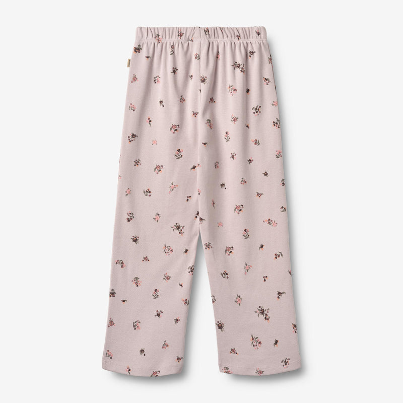 Wheat Main Nattøj Mila Home 1353 soft lilac flowers