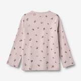 Wheat Main Nattøj Mila Home 1353 soft lilac flowers