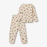 Wheat Main Nattøj Milan Home 9587 offwhite winterland