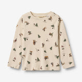 Wheat Main Nattøj Milan Home 9587 offwhite winterland