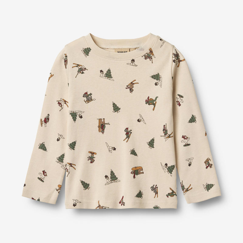 Wheat Main Nattøj Milan Home 9587 offwhite winterland