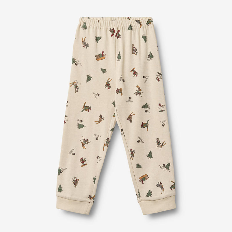 Wheat Main Nattøj Milan Home 9587 offwhite winterland