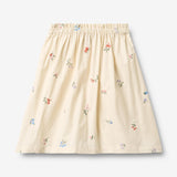 Wheat Main Nederdel Nora Skirt 9644 ivory embroidery flowers