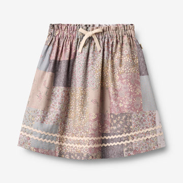 Wheat Main Nederdel Nya Skirt 9618 patchwork flowers