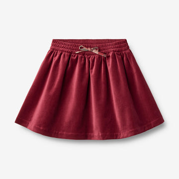 Wheat Main Nederdel Savanna Skirt 9590 ruby red