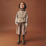 Wheat Main Nederdel Sissi Skirt 9546 black sea garden