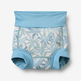 Wheat Main Neopren Badebukser Anker Shorts 9635 blue palm