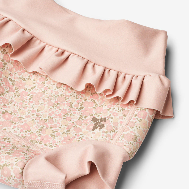 Wheat Main Neopren Badebukser Rita Swimwear 9427 ivory flower meadow