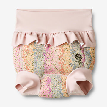 Wheat Main   Neopren Flæse Badebuks Swimwear 9506 rainbow flowers