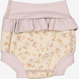 Wheat Neopren Flæse Badebuks | Baby Swimwear 1492 purple poppy flowers