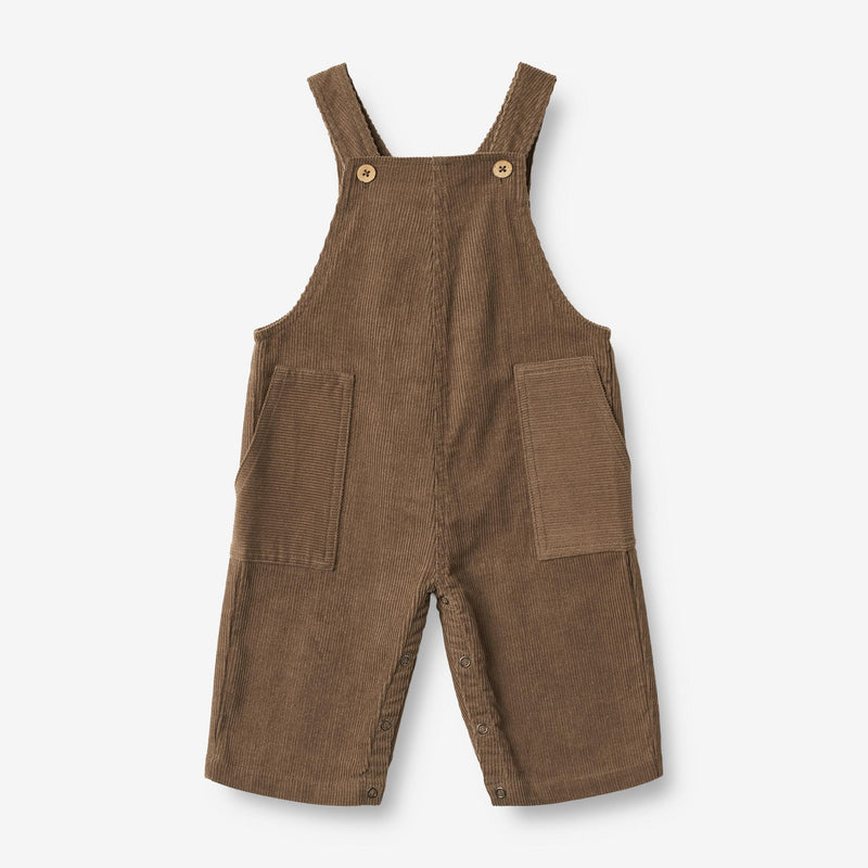 Wheat Main  Overalls Viggo | Baby Trousers 0094 greybrown