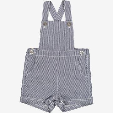 Wheat Main  Overalls Erik | Baby Suit 1197 navy denim stripe