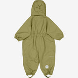 Wheat Outerwear Overgangsdragt Olly | Baby Technical suit 4121 heather green