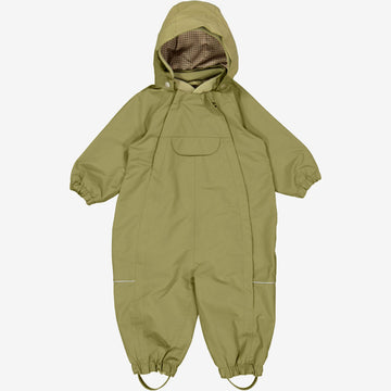 Wheat Outerwear Overgangsdragt Olly | Baby Technical suit 4121 heather green