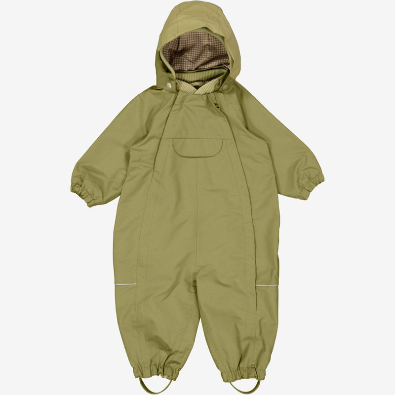 Wheat Outerwear Overgangsdragt Olly | Baby Technical suit 4121 heather green
