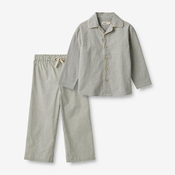 Wheat Main  Pyjamas Madison Home 1396 soft blue stripe