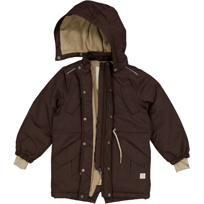 Wheat Outerwear Parka Vian Jackets 3026 espresso