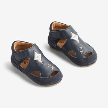 Wheat Footwear Pax Indendørssko | Baby Indoor Shoes 1432 navy