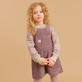 Wheat Main Pinafore Caroline Dress 9623 plum truffle