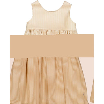 Wheat Main Pinafore Rynk Dresses 5088 taffy stripe