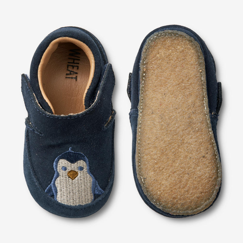 Wheat Footwear Indendørssko Pixi Indoor Shoes 1432 navy