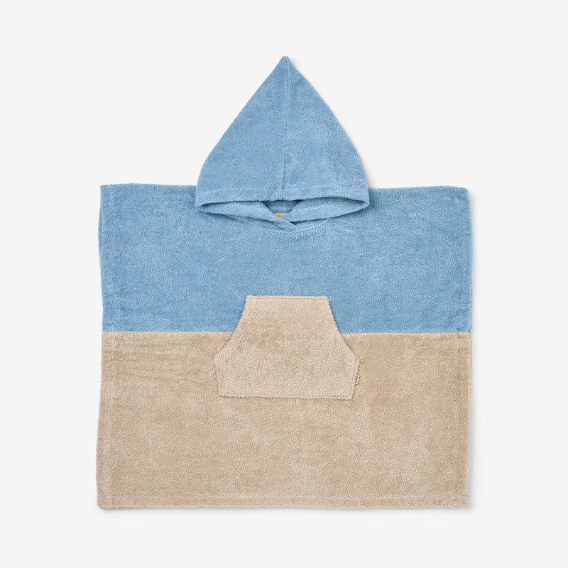 Wheat Main Plys Poncho Lille Home 1049 blue summer