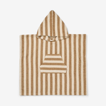 Wheat Main Plys Poncho Lille Home 9524 cappucino stripe
