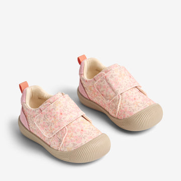 Wheat Footwear Prewalker Kei Prewalkers 9750 Coral Flowers