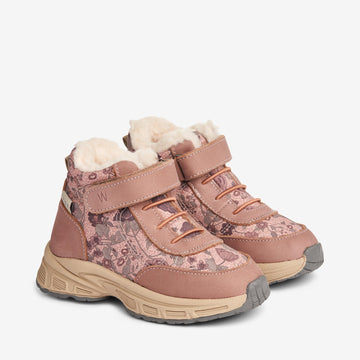Wheat Footwear Printet Astoni Velcro Tex Sneaker Winter Footwear 2474 rose dawn flowers