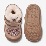 Wheat Footwear Printet Daxi Uld Tex | Baby Prewalkers 2036 rose dust flowers